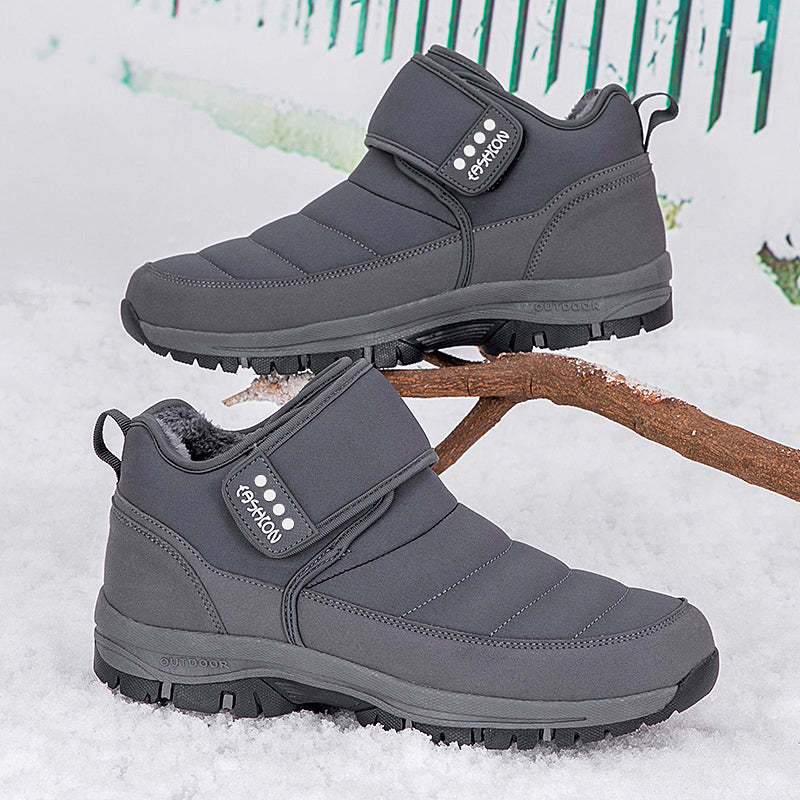 Men’s and Women's Fur-Lined Snow Arch Support Waterproof & Non-Slip Boots