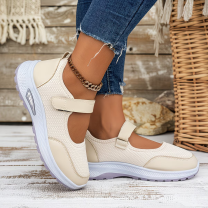 Women' Breathable Comfortable Slip-On Sneakers Driving/Lookout/Shopping Footwear for Casual Attire