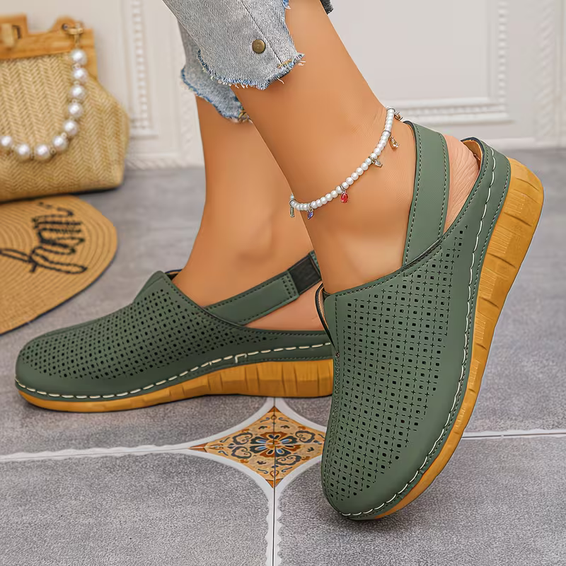 Women's Elegant & Fashion Hollowed Out Wedge Sandals