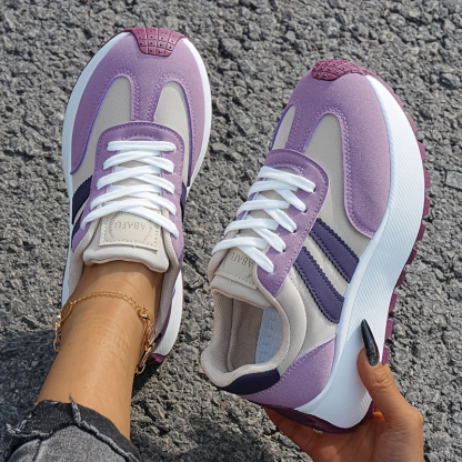 2026 Spring New Women'S Casual Sports Shoes with Thick Soles, Height-Increasing, Versatile, And Retro Style., Women Shoes, Sneakers