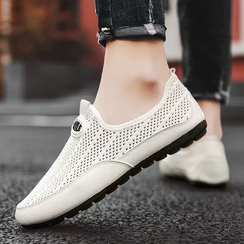 Men's Breathable Mesh Slip-on Sports Sandals
