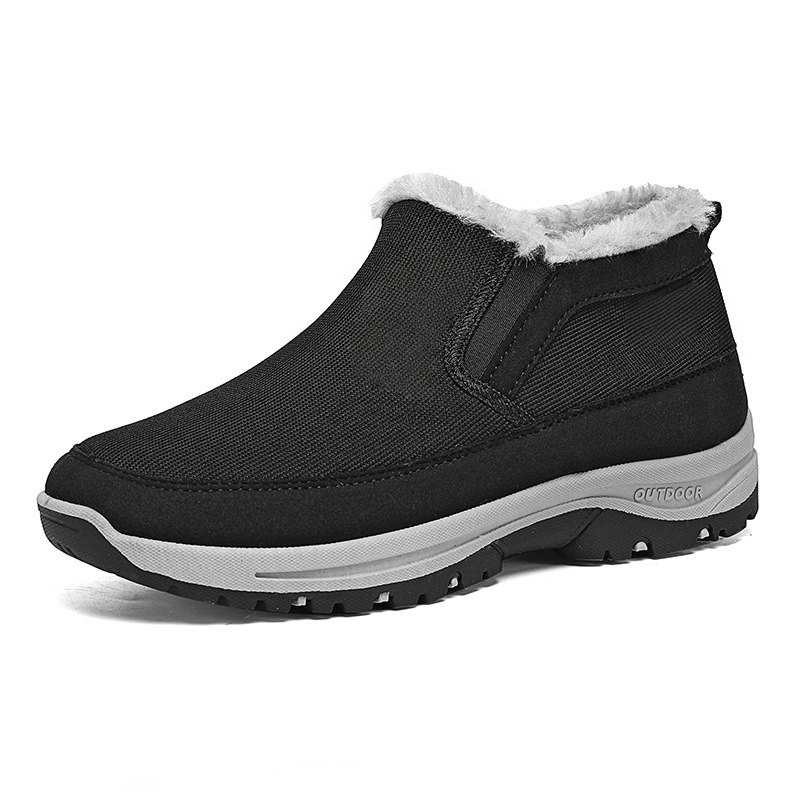 Men's Thickened Warm Non-slip Slip-on Outdoor Shoes