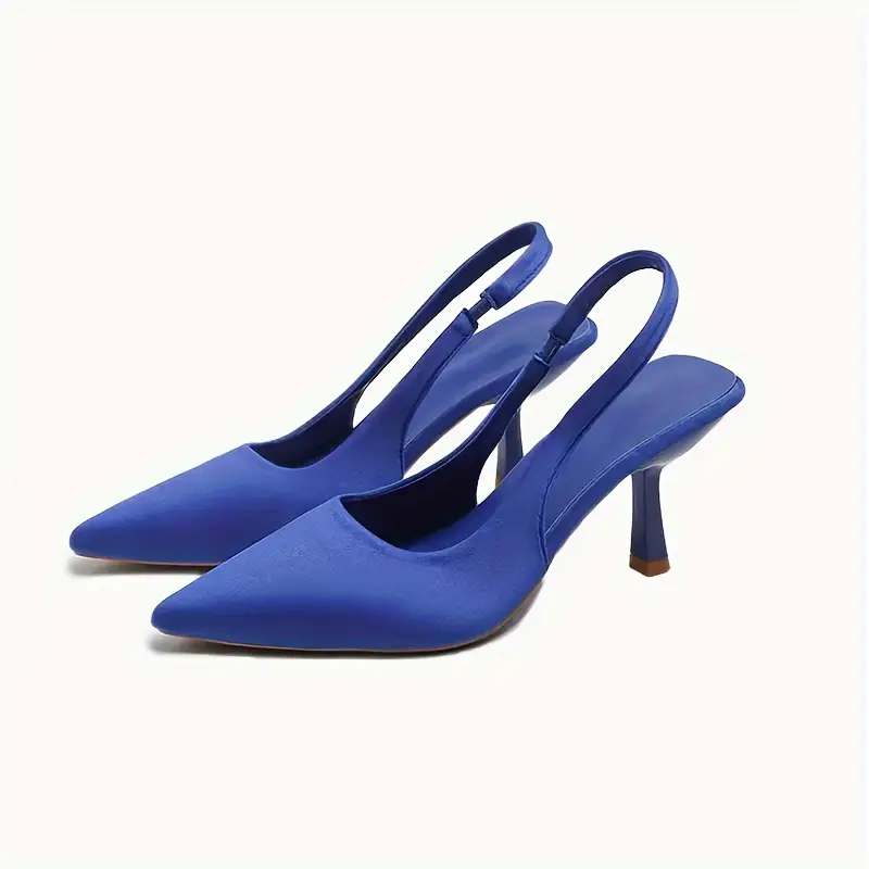 Women's Stylish Lightweight Solid Color Stylish Casual High Heel Sandals Party Shoes