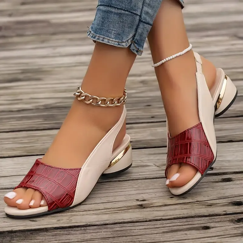 Women's Stylish Comfortable Chunky Heel Sandals