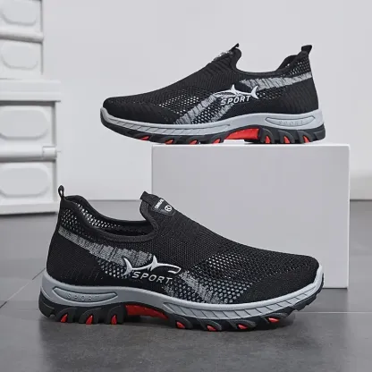 Men's Lightweight Breathable Anti-slip Sneakers for Outdoor Activities