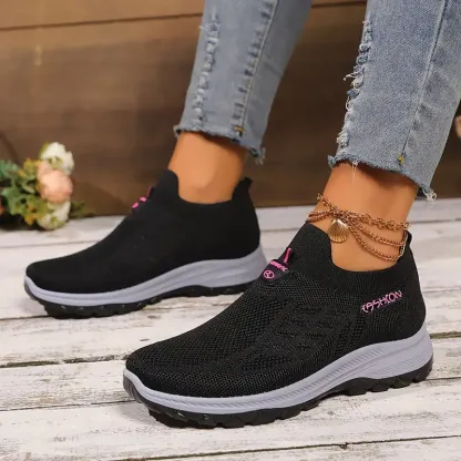 Women's New Comfortable & Breathable Slip-On Walking Shoes Sneakers