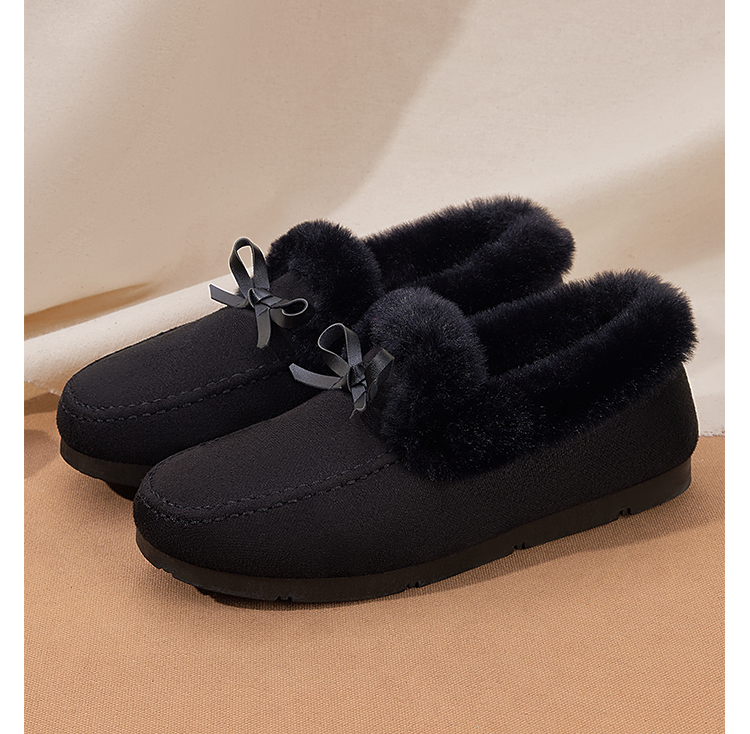 Women's Warm and Stylish Slip-on Flat Shoes