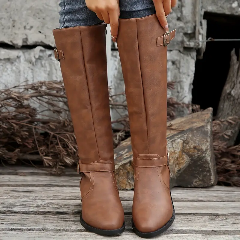 Women's Vintage Fashion Knee-High Boots
