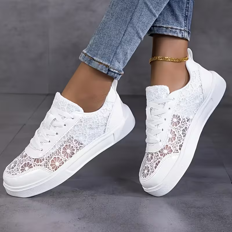 Women's Breathable & Lightweight Lace Non-Slip Sneakers Sports Shoes