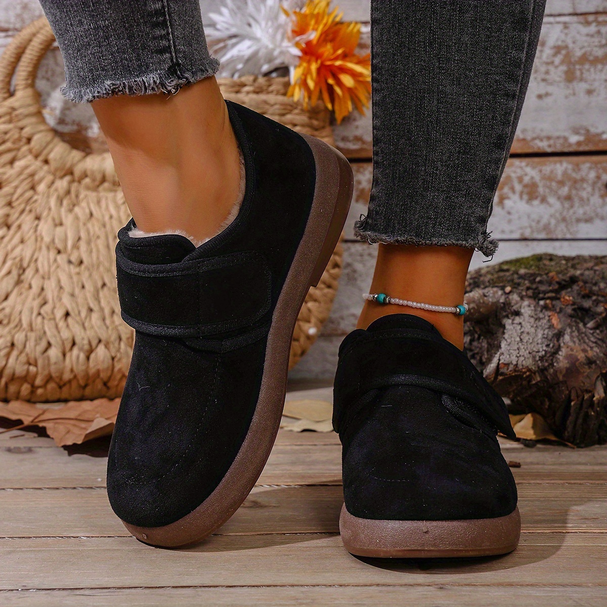 🔥Last Day Promotion 50% OFF - Women's Winter Slip-On Non-Slip Warm Shoes