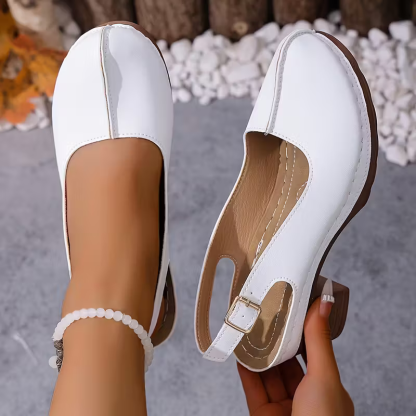 Women's Stylish Adjustable Buckle Travel Beach Camping Essential Chunky Heel Sandals