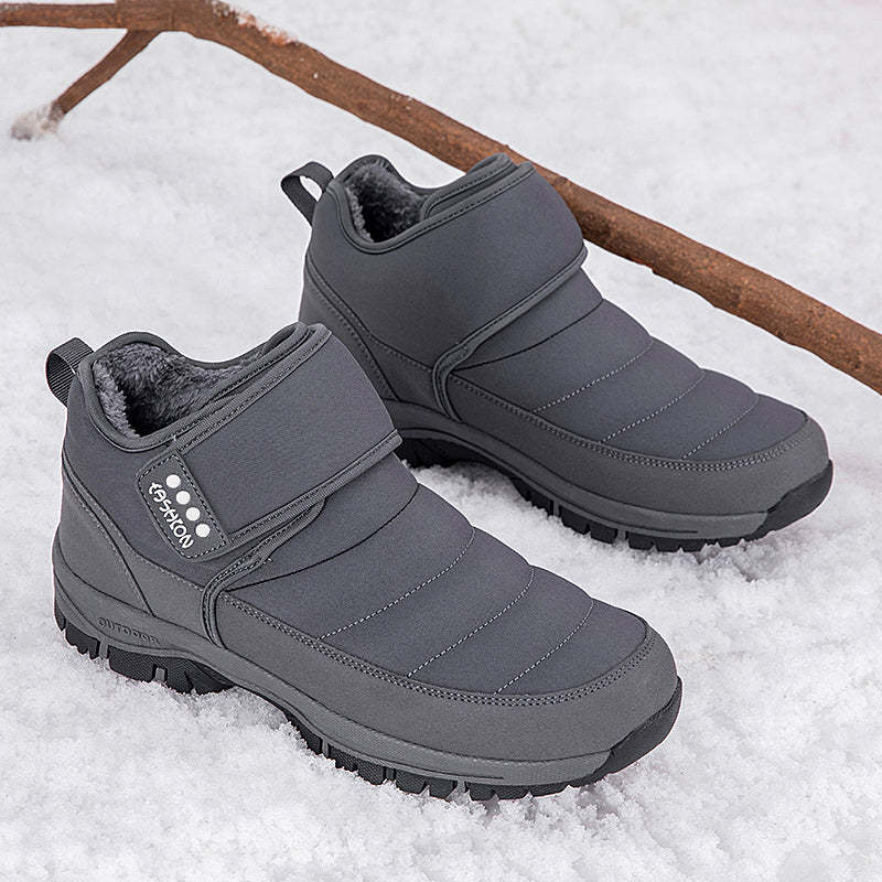 Men’s and Women's Fur-Lined Snow Arch Support Waterproof & Non-Slip Boots