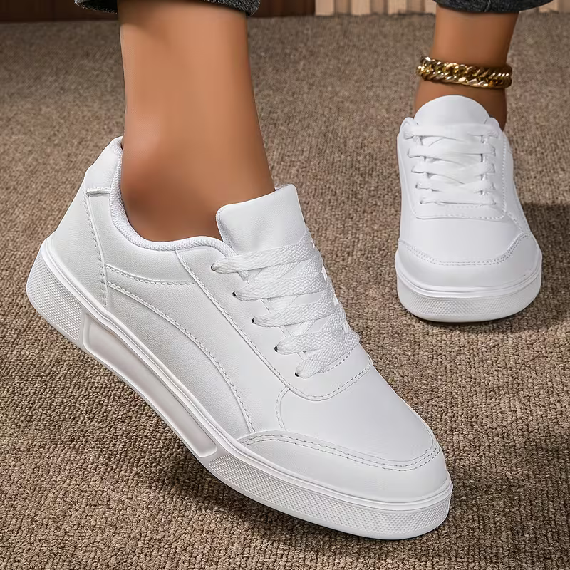 New Women's Comfortable & Lightweight Sneakers White Shoes Sports Shoes