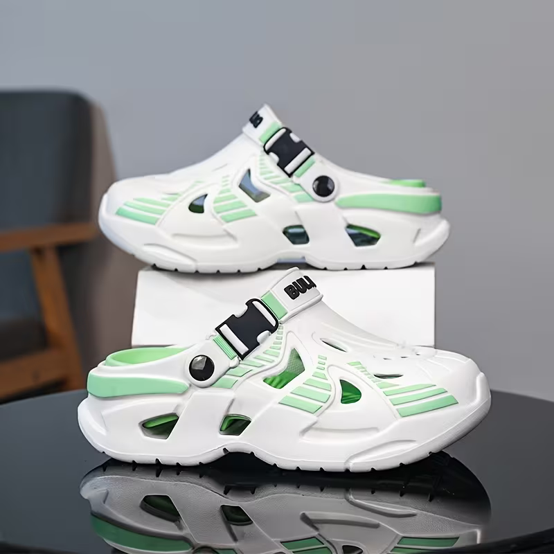 Women's Trendy Breathable Height-Increasing Slides Thick-Soled Sandals Beach Shoes
