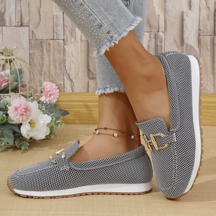 Women's Stylish Orthopaedic Slip‑On Loafers Walking Shoes Trainers