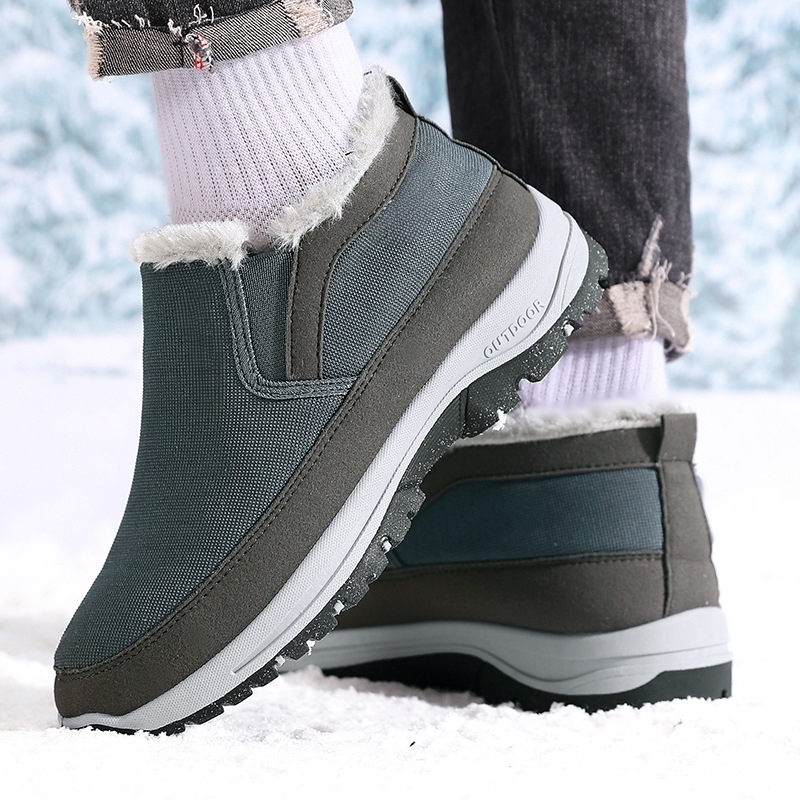 Men's Thickened Warm Non-slip Slip-on Outdoor Shoes
