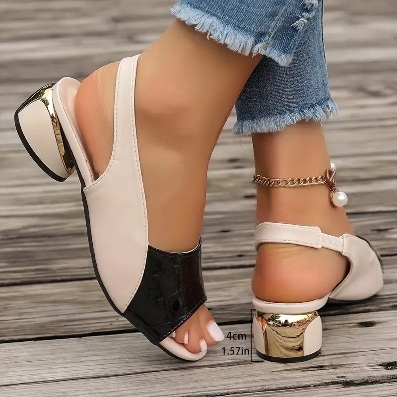Women's Stylish Comfortable Chunky Heel Sandals