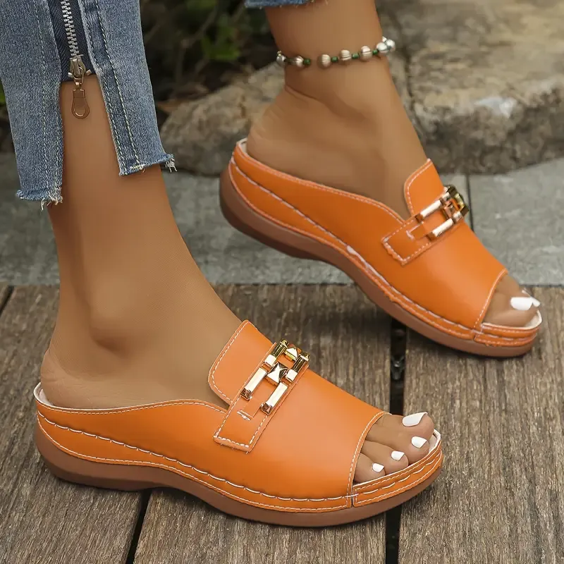 Women‘s Thick-soled Non-Slip Sandals For Summer Beach Outings