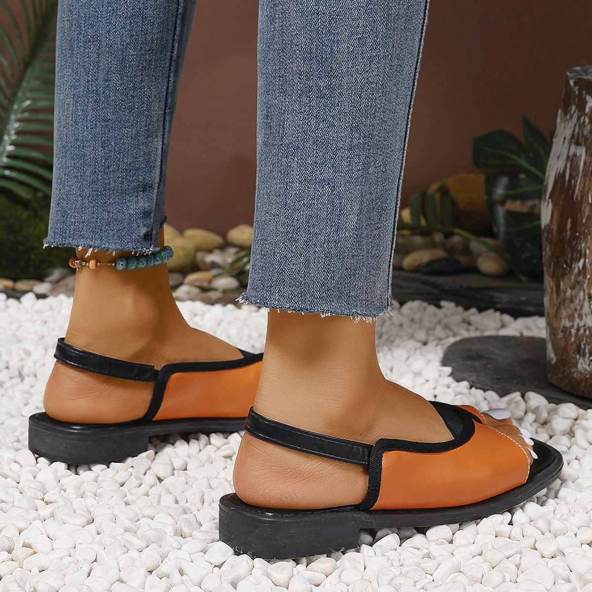 Women's Stylish & Comfortable Arch Support Slip-On Sandals for All-Day Wear
