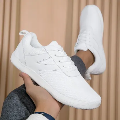 Women's Plus Size Arch Support Wide Toe Box Sneakers Athletic Shoes for Long Walks 