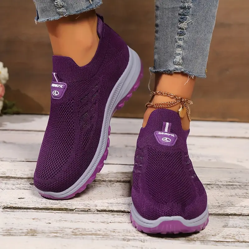 Women's New Comfortable & Breathable Slip-On Walking Shoes Sneakers