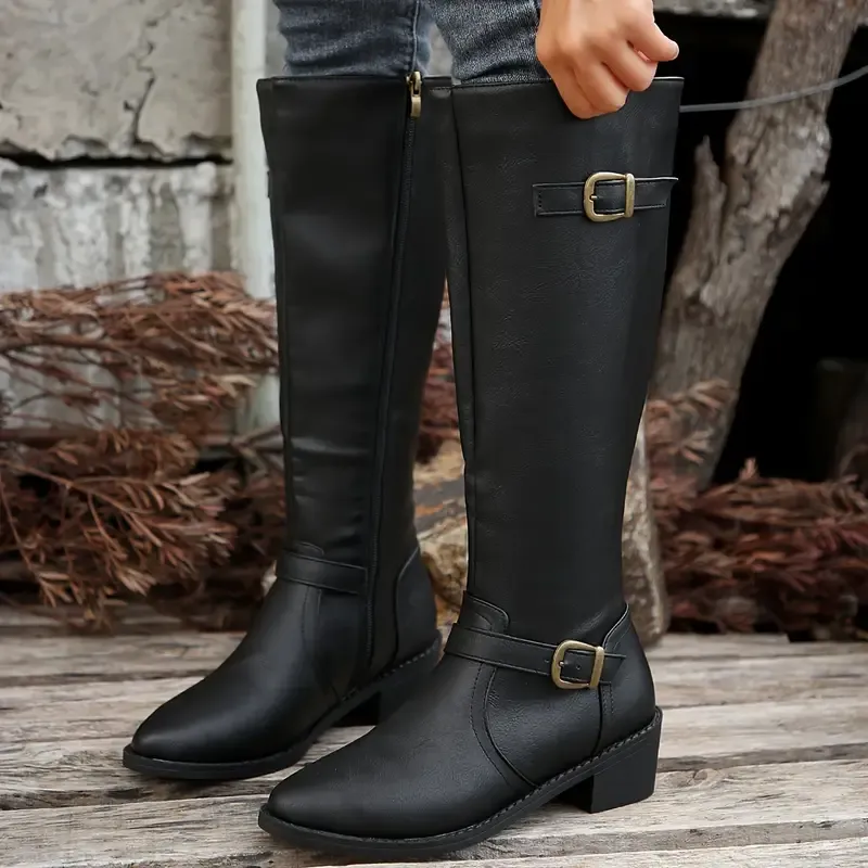 Women's Vintage Fashion Knee-High Boots