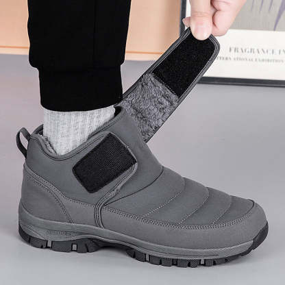 Men’s and Women's Fur-Lined Snow Arch Support Waterproof & Non-Slip Boots