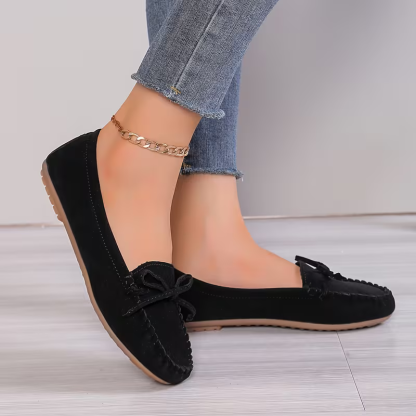 Women's Comfortable And Lightweight Bows Flat Shoes