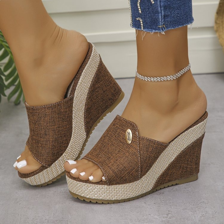 Women's Fashionable Platform Wedge Sandals Orthopedic Shoes