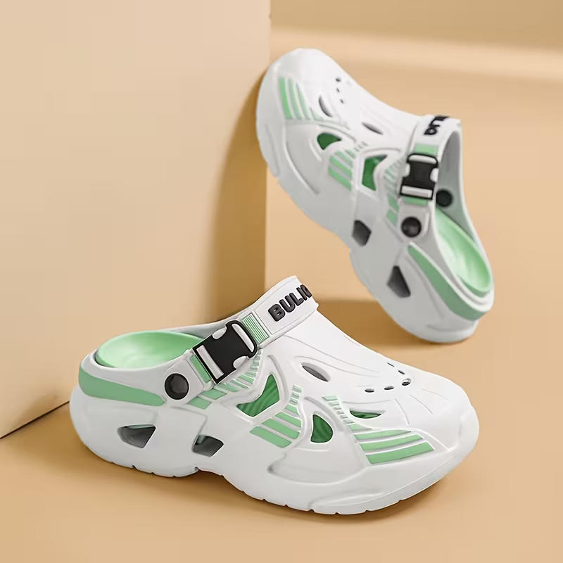 Women's Trendy Breathable Height-Increasing Slides Thick-Soled Sandals Beach Shoes