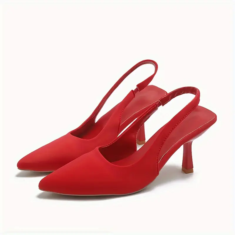 Women's Stylish Lightweight Solid Color Stylish Casual High Heel Sandals Party Shoes