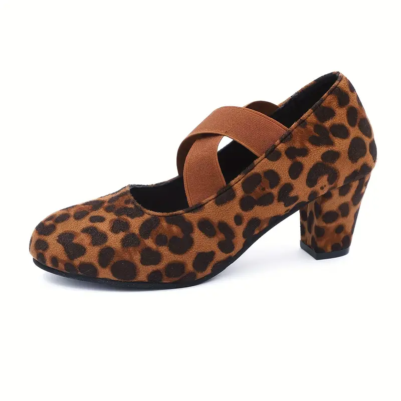 Women's Cross Strap Casual High Heels