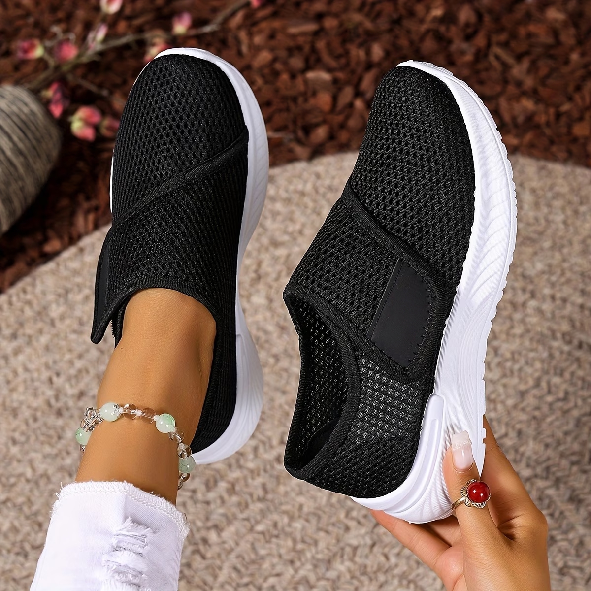 Women's Breathable & Adjustable Orthopedic Sneakers Running Shoes for Wide/Swollen Feet