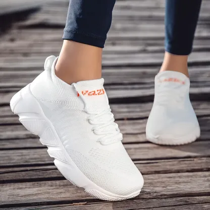 Plus-Size Wide Toe Box Lightweight&Breathable Sneakers Walking Shoes