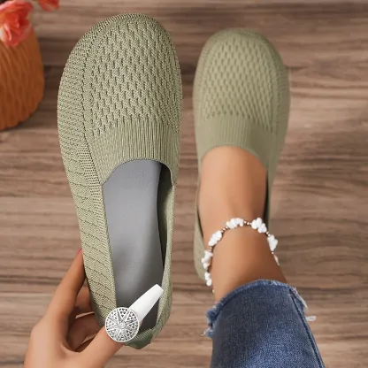 Women's Plus-Size Comfortable Wide-Fit Slip-on Shoes