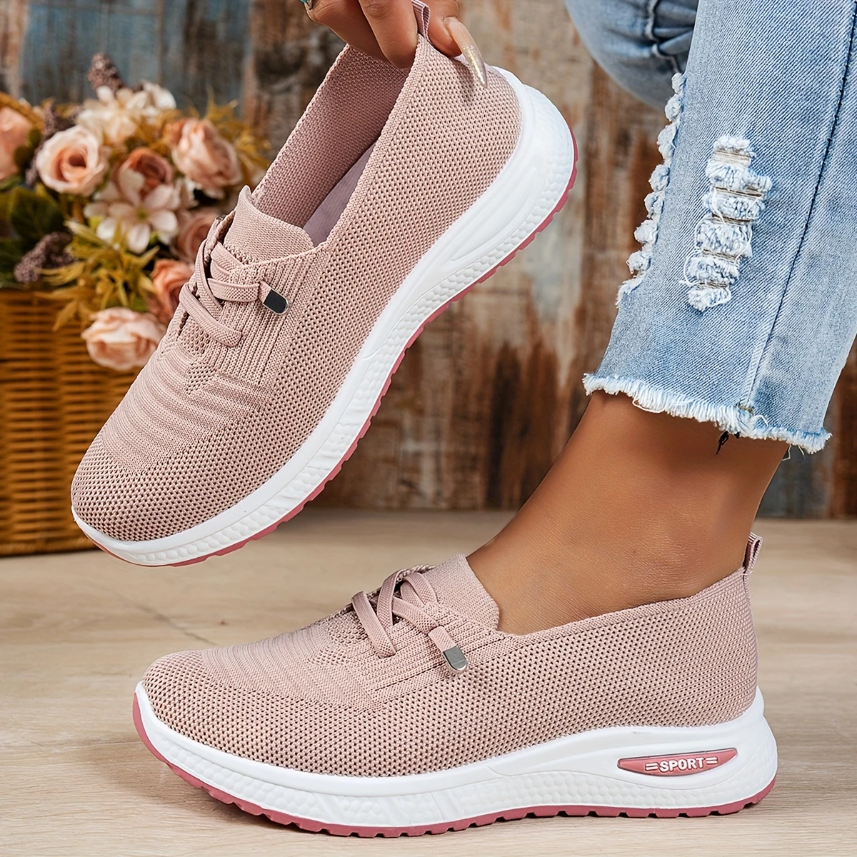 Women's Fashion Breathable Mesh Sneakers Sport Trainers