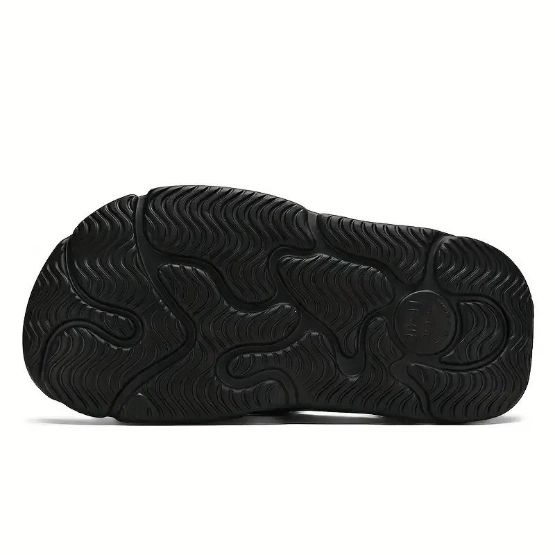 Men's Trendy Street Style Open Toe Breathable Non-Slip Slippers Footwear