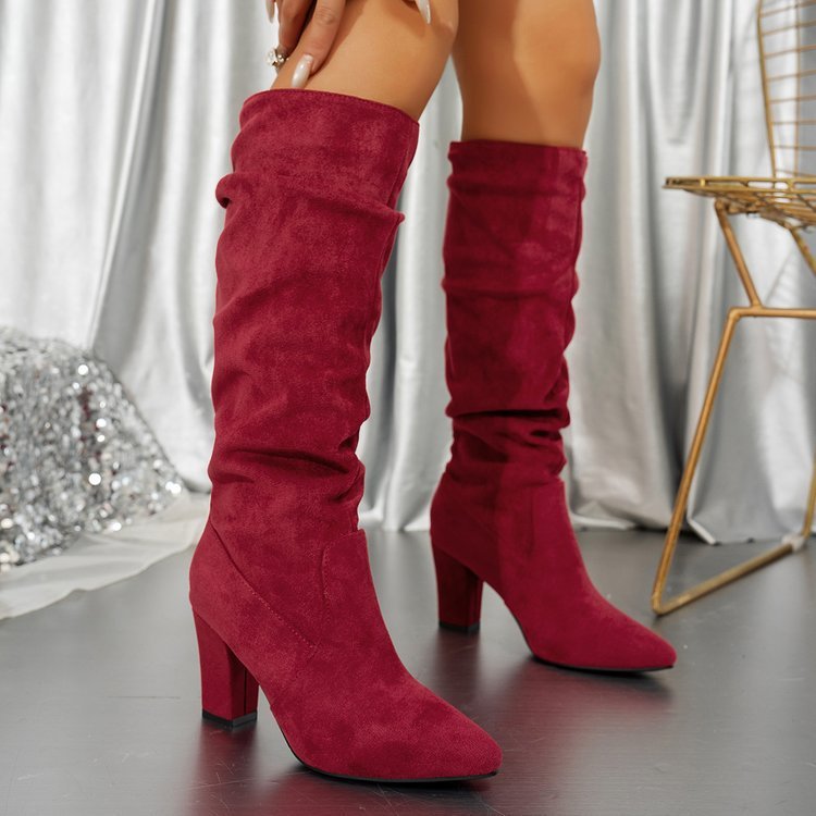 Women's Stylish Elegant Versatile Knee-High Boots for Home, Business, Casual Wear, Beach, Vacation, Parties & Weddings