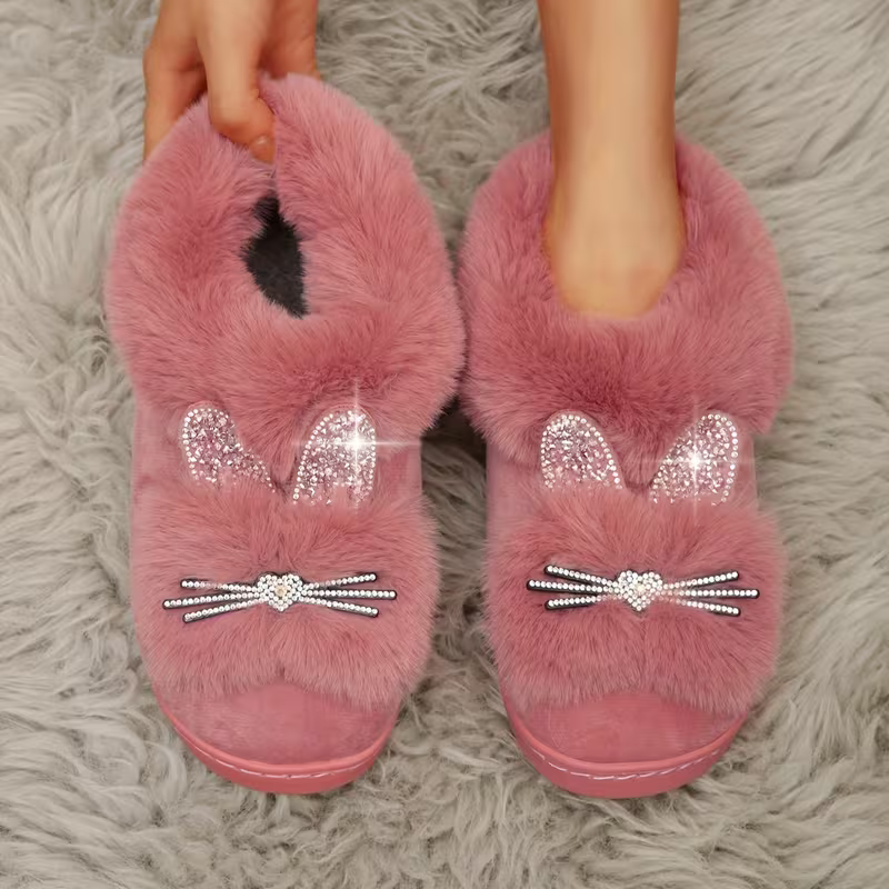 Women's Warm & Comfortable Winter Slippers Indoor/Outdoor Shoes