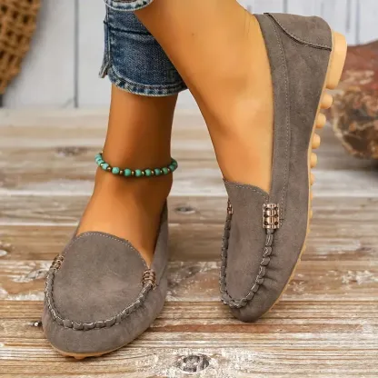 Women's Lightweight & Comfortable Loafers Casual Slip On Flat Shoes