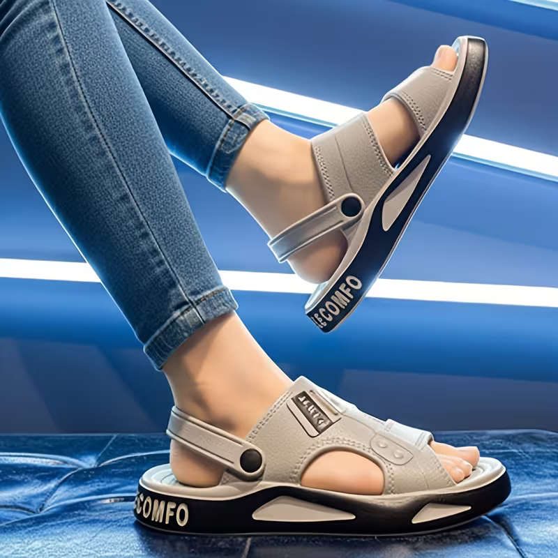 Unisex Lightweight & Non-Slip Sporty Slip-On Beach Sandals Walking Shoes