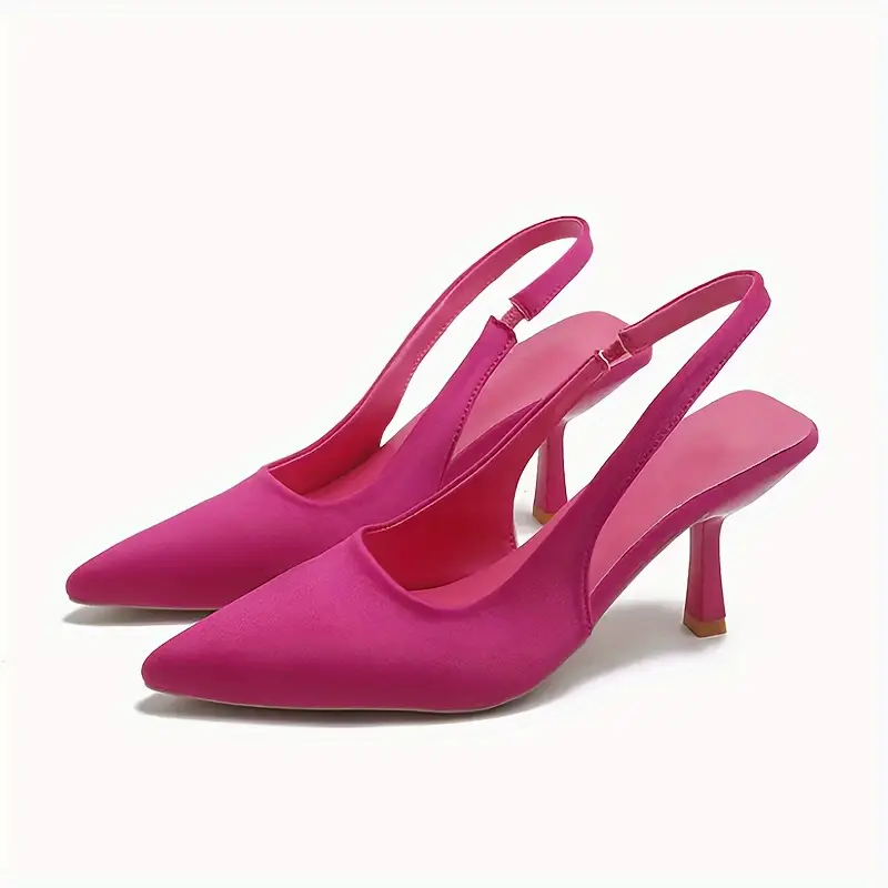Women's Stylish Lightweight Solid Color Stylish Casual High Heel Sandals Party Shoes
