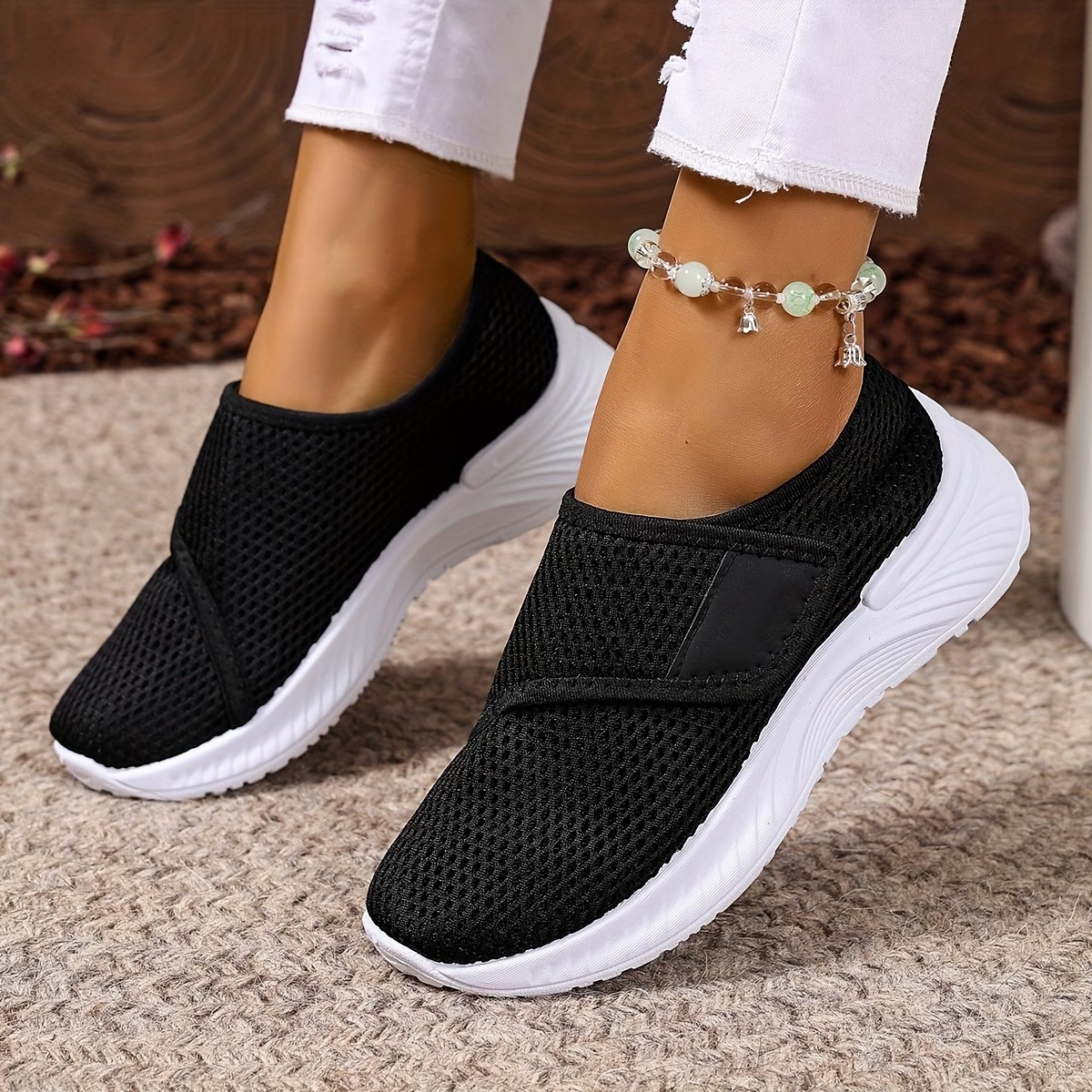 Women's Breathable & Adjustable Orthopedic Sneakers Running Shoes for Wide/Swollen Feet