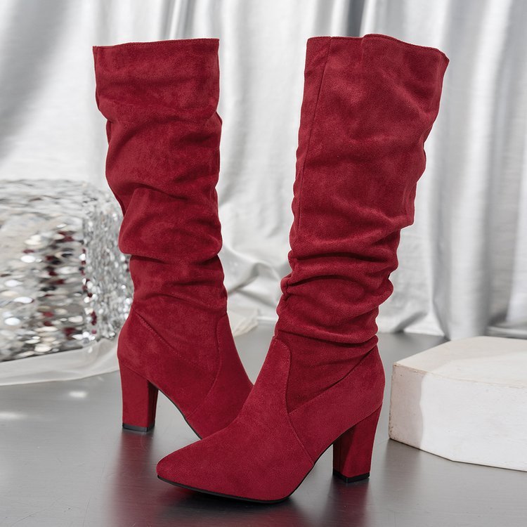 Women's Stylish Elegant Versatile Knee-High Boots for Home, Business, Casual Wear, Beach, Vacation, Parties & Weddings