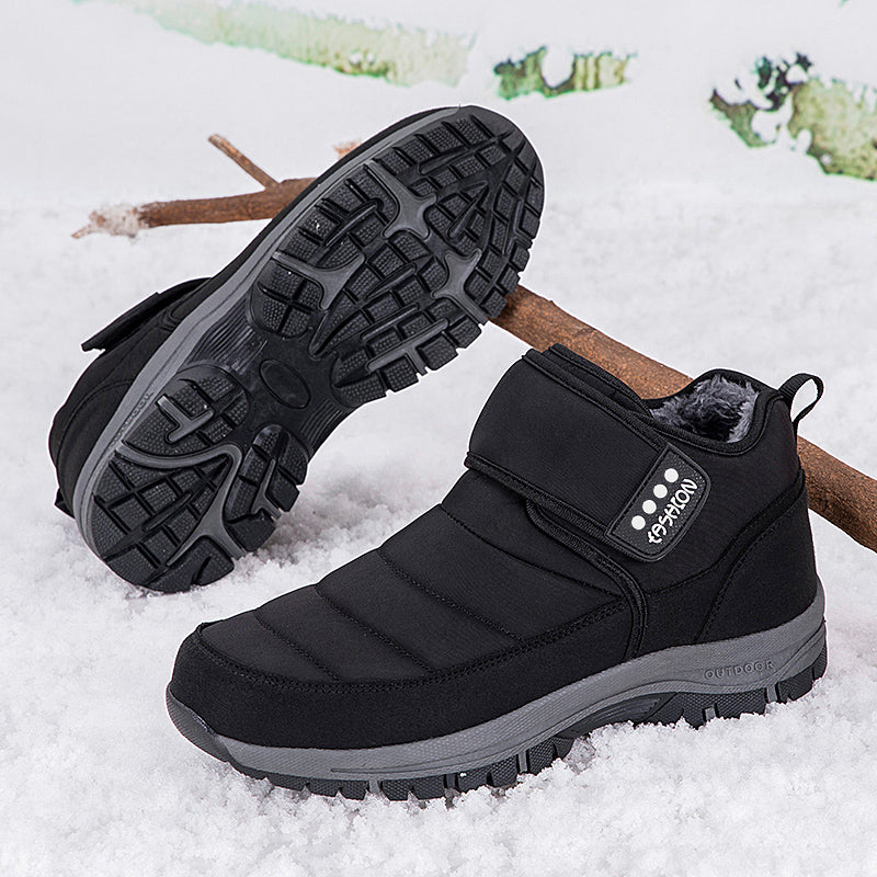 Men’s and Women's Fur-Lined Snow Arch Support Waterproof & Non-Slip Boots