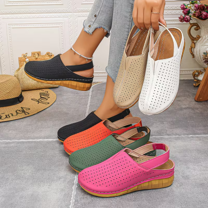 Women's Elegant & Fashion Hollowed Out Wedge Sandals