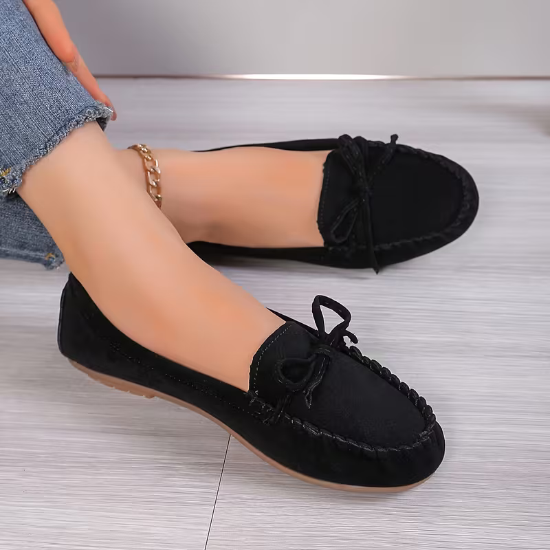 Women's Comfortable And Lightweight Bows Flat Shoes