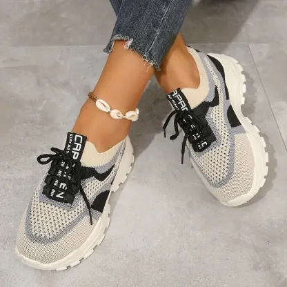 Women's Breathable Mesh Platform Sneakers