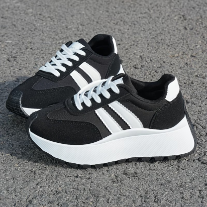2026 Spring New Women'S Casual Sports Shoes with Thick Soles, Height-Increasing, Versatile, And Retro Style., Women Shoes, Sneakers