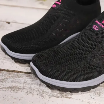 Women's New Comfortable & Breathable Slip-On Walking Shoes Sneakers